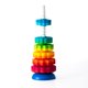 thumbnail image 2 of Juguetes para apilar y clasificar Fat Brain Toys Spin Again para bebés, 2 of 7