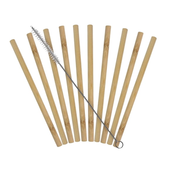 Totally Bamboo Popotes reutilizables de bamboo