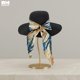 thumbnail image 2 of Sombrero de Playa Con Liston Para Mujeres Ala Ancha 42 cm negro, 2 of 6