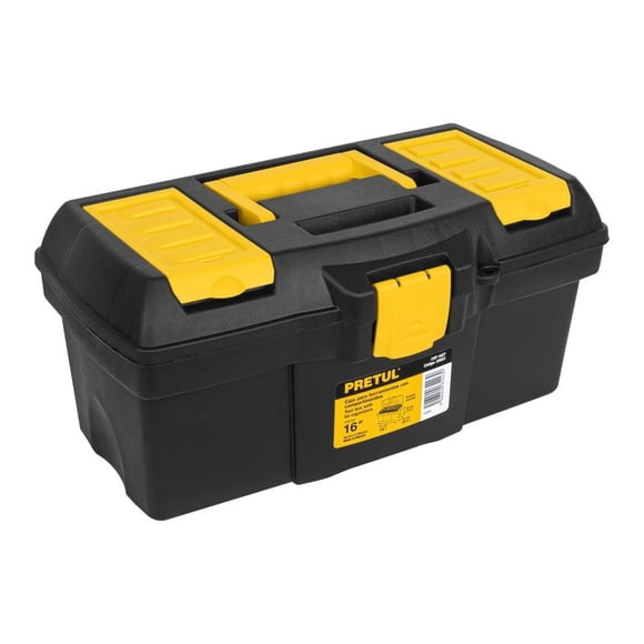 Caja de Herramienta Pretul 16 Pulgadas con Compartimentos CHP-16CP