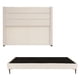 thumbnail image 1 of Box Base Cama Dicasa Slim King Size Cabecera Lugo Beige Claro, 1 of 7
