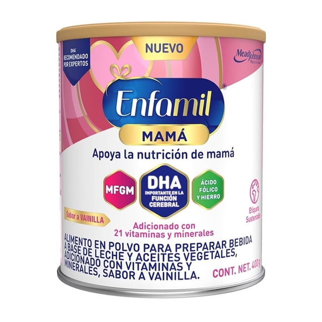 Alimento en polvo Enfamil Mamá sabor vainilla 400 g
