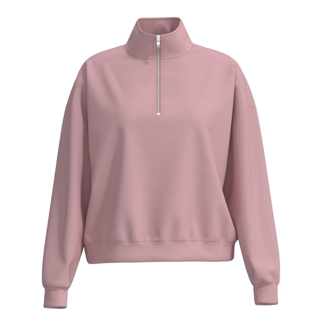 Sudadera George para mujer, con Cierre Rosa Talla CH