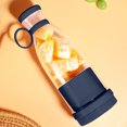 thumbnail image 4 of Vaso batidor portátil | Mini batidora recargable para batidos de frutas | Botella mezcladora inalámbrica USB-C para bebidas proteicas y papillas, 4 of 5