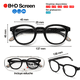 thumbnail image 4 of Lentes para computadora dioptria +3.00 B+D Blue Ban Readers, 4 of 9