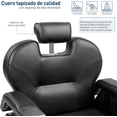 thumbnail image 3 of Sillón de Barbero Bluelander Diseño Europeo Negro, 3 of 6