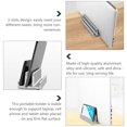 thumbnail image 3 of COMPUKAS Soporte De Aluminio Para Laptop Vertical Con Ranuras Múltiples Y Base Ajustable Para Uso En Escritorio, 3 of 8