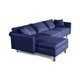thumbnail image 2 of Sala Modular Sofá Cama Malta Azul, 2 of 8