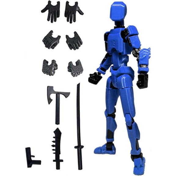 T13 Action Figure Titan 13 Action Figure Robot Action Figure3D Printed Action