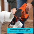 thumbnail image 3 of Sierra recíproca BLACK+DECKER 20V MAX POWERCONNECT BDCR20B, 3 of 6