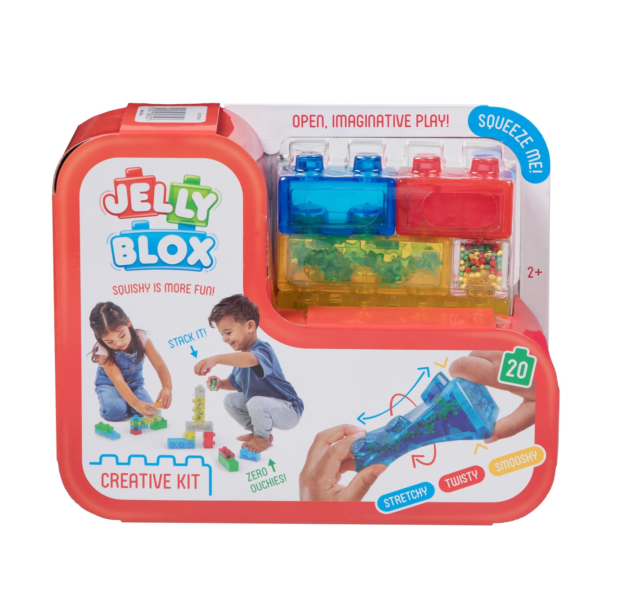 Kit creativo de bloques Building Blocks Goliath Jelly Blox, 20 bloques