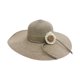 thumbnail image 1 of Sombrero de Playa de Ala Ancha para Mujer Margarita 42 cm beige Unitalla, 1 of 6