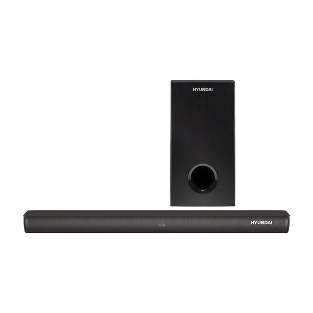 Barra de Sonido Hyundai con Subwoofer de 2.1 Canales HYSB336W 2 Piezas