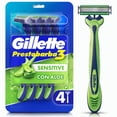 thumbnail image 1 of Rastrillo Gillette Prestobarba3 Sensitive con Aloe Vera, Piel Sensible, 4 pzas, 1 of 5