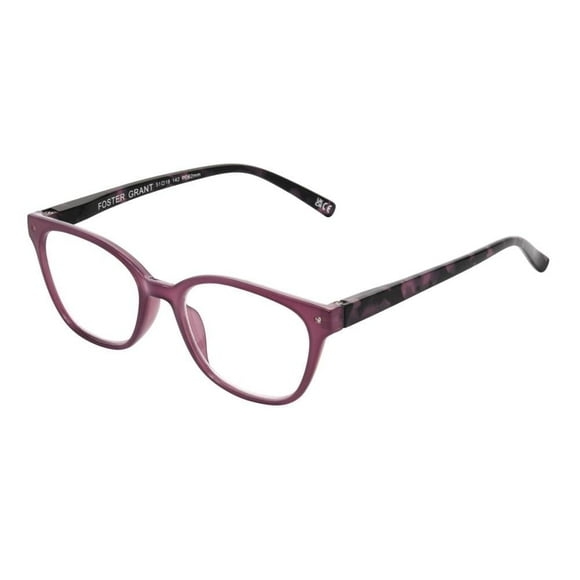 Lentes de lectura EZ Readers mujer modelo forma cuadrada color morado,dioptria 3.0