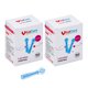 thumbnail image 1 of 200 Lancetas Universales VitalCare 28G | Estériles y Desechables | 2 Cajas de 100 Piezas, 1 of 5