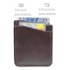 thumbnail image 2 of Tarjetero Vertical Unisex Piel Genuina Pull Up Compacto marron, 2 of 6