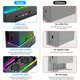 thumbnail image 4 of Soporte de pared para Xbox Series S con sistema de refrigeración por ventilador, 3 niveles de velocidad ajustables, tira de luces RGB, 3 puertos USB adicionales y 2 ganchos para mandos, 4 of 7