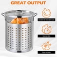 thumbnail image 2 of Freidora de pavo ROVSUN 30QT con estufa de propano de 55,000 BTU, 2 of 7