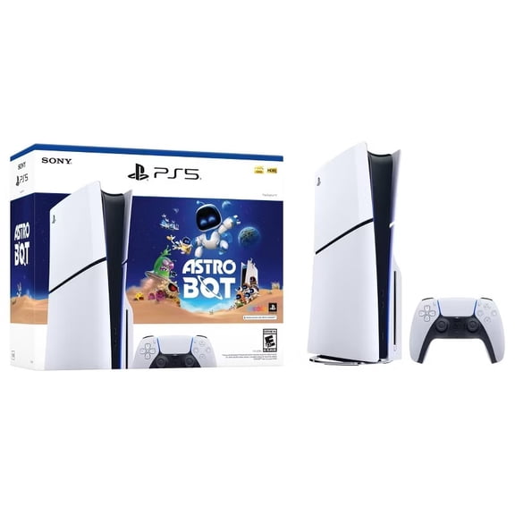 Consola PS5 PlayStation 5 Slim DVD 1TB SSD Bundle Astro Bot Internacional