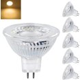 thumbnail image 1 of GU5.3 MR16 12V LED Bulb, 5W Equivalent to 40W Halogen, Warm White 2700K, 350LM, 12V LED Spot Bulb, 120 Wide Beam Reflector, 1 of 4