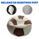 thumbnail image 4 of Sillon Puff Lunics Balon Soccer Grande blanco/capuccino, 4 of 6