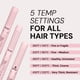 thumbnail image 3 of L'ANGE HAIR Le Duo Grande 360° Airflow Styler | Rizador y plancha de titanio 2 en 1 | Plancha y rizador de pelo profesional con rejillas de ventilación para fijar el peinado | Temperatura ajustable (B, 3 of 5