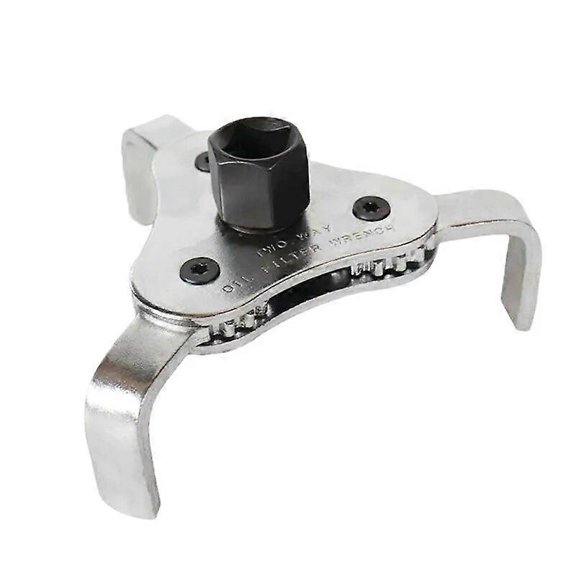 Universal Oil Filter Wrench Adjustable Install Uninstall Removal Key Repairing Tool
