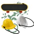 thumbnail image 4 of Juguetes de piscina, juguetes para bebés, juguetes para niños pequeños, superventas, casco para mascotas, patineta, juego de 3, sombrero de ingeniería para mascotas, casco, hámster, lagarto, juguete,, 4 of 6