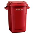 thumbnail image 2 of Cubo de basura de 28 L, resistente, sencillo y versátil, para el hogar, para sala de estar, cocina, oficina y dormitorio. Rojo, 2 of 8