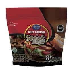 Carne para Hamburguesa American Beef con Tocino 904 g