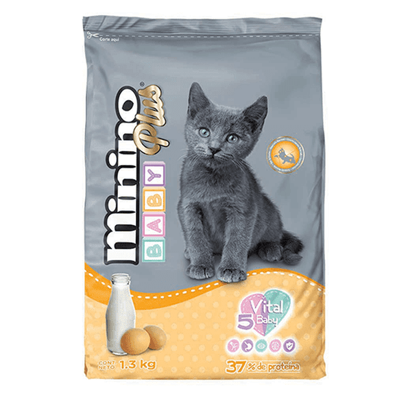 Alimento para Gato Minino Plus Baby 1.3 kg