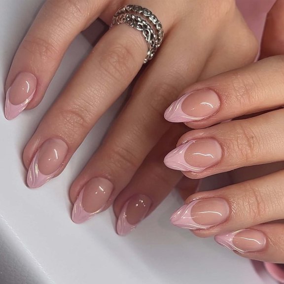 Uñas postizas a presión, regalos para mujeres, uñas cortas a presión, uñas postizas cortas con pegamento para uñas, pegamento reutilizable, 12 tamaños, parche para uñas