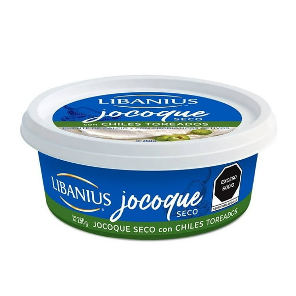 Jocoque seco Libanius con chiles toreados 250 g