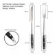 thumbnail image 3 of Set parrillero HUDSON 2Pz Trinche y Cuchillo parrilla Inox, 3 of 4