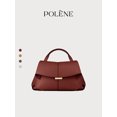 thumbnail image 1 of Smile Bag: Bolso bandolera plisado de alta gama en color terracota + caja de regalo, 1 of 3