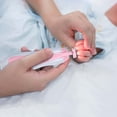 thumbnail image 2 of Kit de lima de uñas eléctrica para bebé | Cortauñas y pulidor seguro para recién nacidos, bebés, niños pequeños y adultos | 5 almohadillas de repuesto | Luz LED | Funcionamiento silencioso, 2 of 5