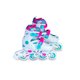 thumbnail image 1 of Combo patines Sweet Rocket con mochila y protecciones Junior blanco ajustable de la talla 19 a 21, 1 of 3