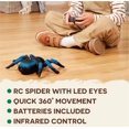 thumbnail image 5 of Terra by Battat – Araña de control remoto para niños – Tarántula RC con ojos LED – Animal realista y patas móviles – Movimiento rápido y giro de 360 ​​– Tarántula azul – 6 años +, 5 of 5