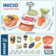 thumbnail image 2 of Caja Registradora Infantil Juego De Juguete 36pcs Xtellar Naranja, 2 of 4