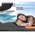 thumbnail image 5 of Cubre colchón impermeable Amorosa ultra Suave para protección del colchón (Invidual Gris 100*190*45CM ), 5 of 5