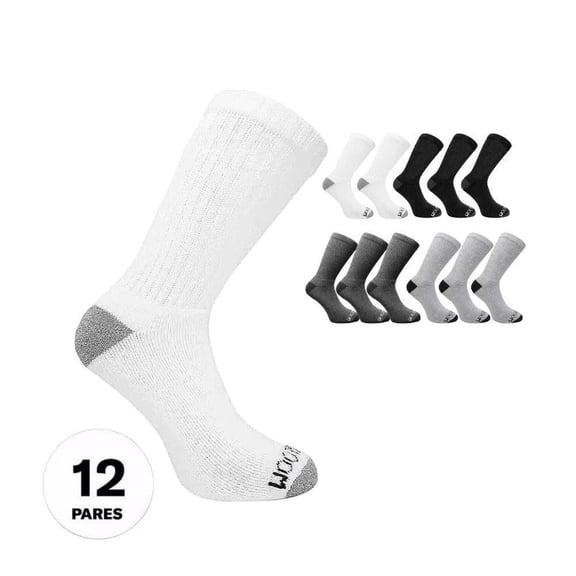 Calceta Fruit Of The Loom Para Hombre Unitalla 12 Pares