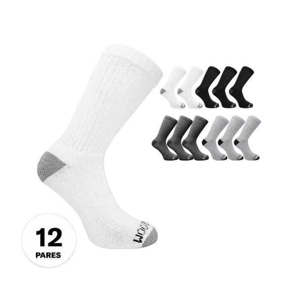 Calceta Fruit Of The Loom Para Hombre Unitalla 12 Pares