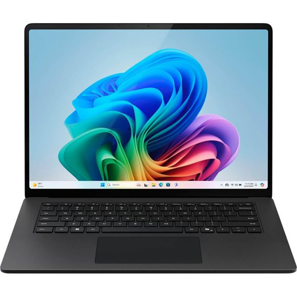 Microsoft Surface Laptop (2024), Windows 11 Copilot+ PC, pantalla táctil de 13,8", Snapdragon X Elite (12 núcleos), 16 GB de RAM, 1 TB de almacenamiento SSD, negro