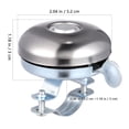thumbnail image 2 of ELAYARD Bike Bell Ring Metálico Ecológico Color Con Timbre Clásico Para Manubrio Bicis, 2 of 7