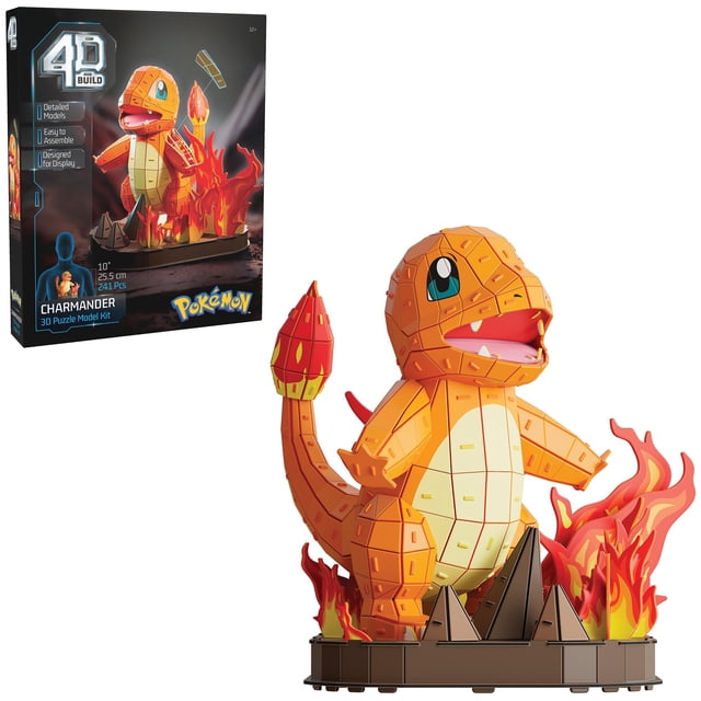 Rompecabezas 4D Puzzles Pokémon Charmander 241 Piezas