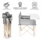 thumbnail image 3 of Periquera Para Bebe Portatil Plegable Silla Comer Ajustable, 3 of 7