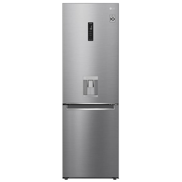 Refrigerador 12 Pies LG Silver con Despachador de Agua y Hielos Manual