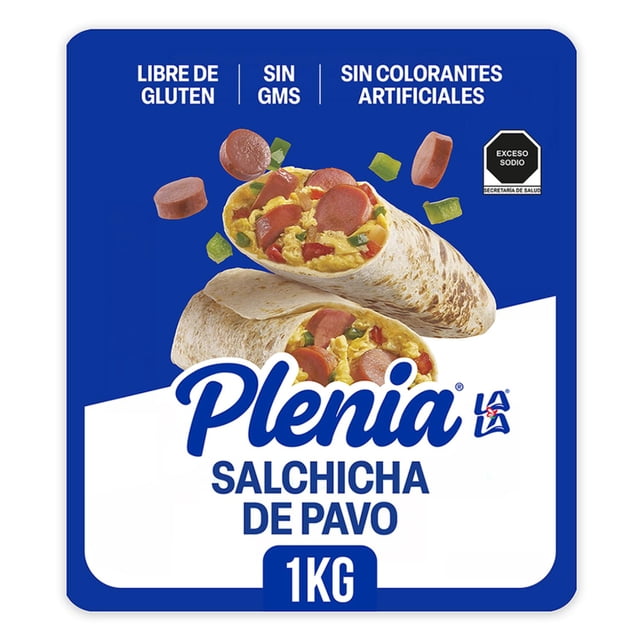 Salchicha de pavo Lala Plenia 1 Kg
