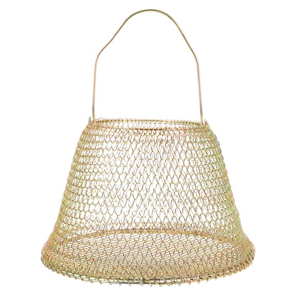 HOOWIFFY Canasta Para Huevos De Color Dorado Con Estructura Plegable Y Resistente